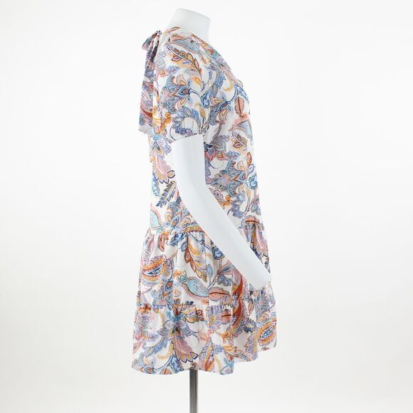 INC International Concepts  Printed V-Neck Shift Dress - Picture 5 of 5